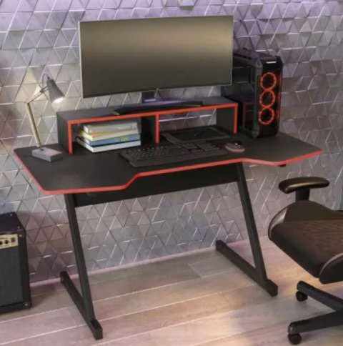 Escritorio gamer L100 negro