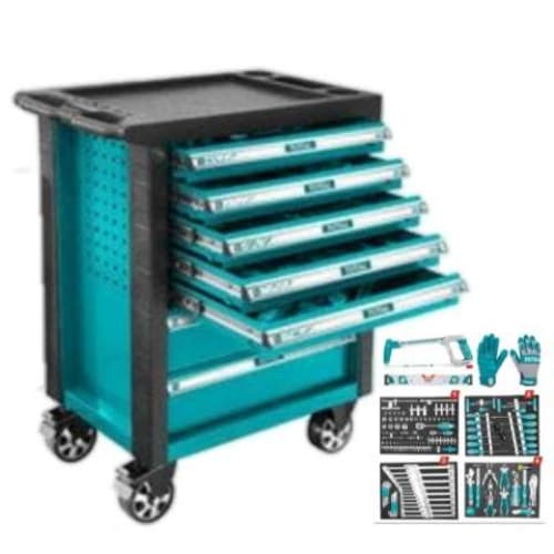 Metal Cabinet with Total Tools