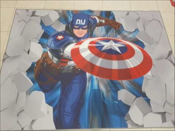 Alfombra Capitán América 01