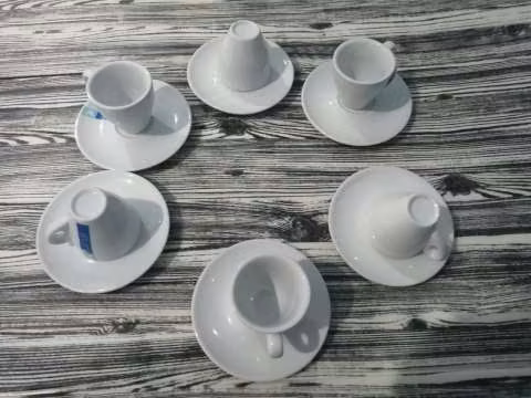 Juego de tazas de te porcelana Life Art (12 piezas)