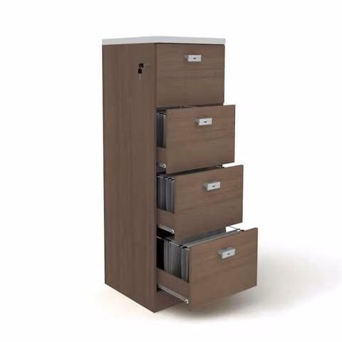Archivero teca italia con llave teca italia