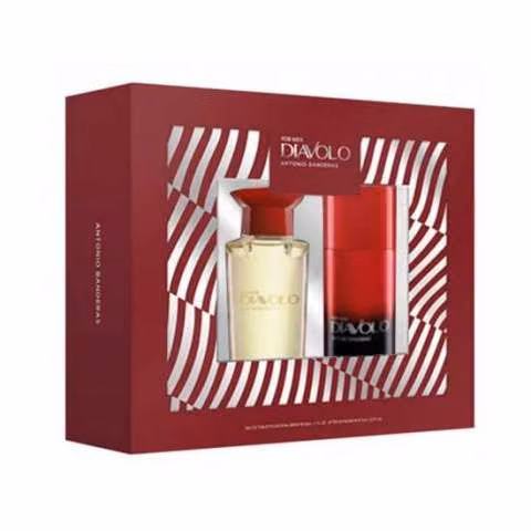 Antonio banderas diavolo masculino kit eau de toilette 100ml + deo spray 150ml