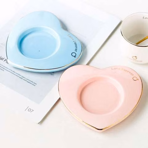 Taza con platillo 200ml 6cm