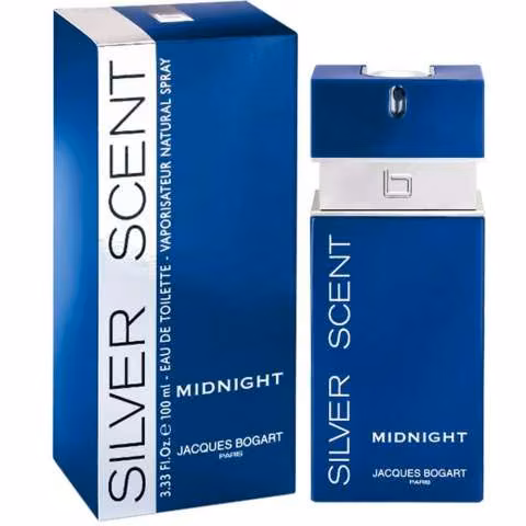 Jacques borgat silver scent midnight eau de toilette 100ml