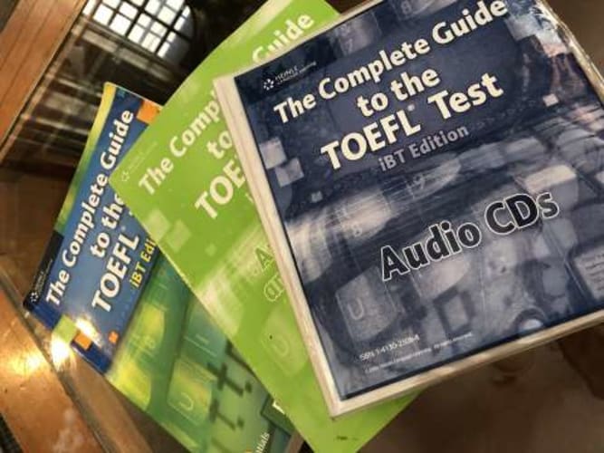 Kit libros TOEFL