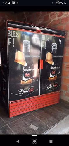Visicooler bajo cero doble puerta