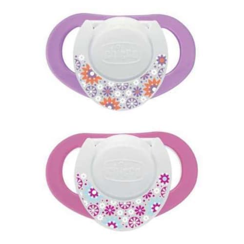 Chupete chicco physio compact rose c/2