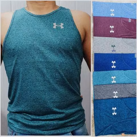 Camisilla Jaspeado Under para caballero