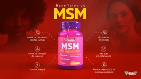 VIDEIRA7 MSM metil sulfonil metano
