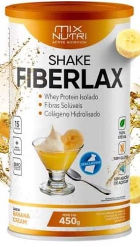 Banana cream Mix Nutri Shake Fiberlax