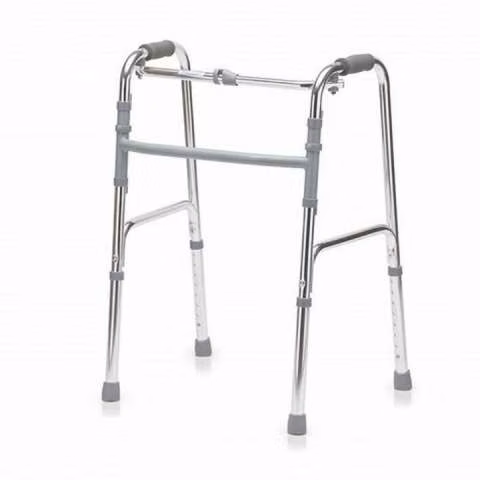 Andador plegable de aluminio