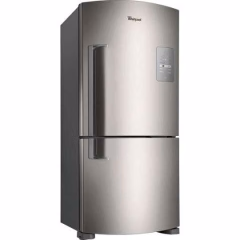 Heladera Big Foot Evox frío seco panel touch Whirlpool 586 litros