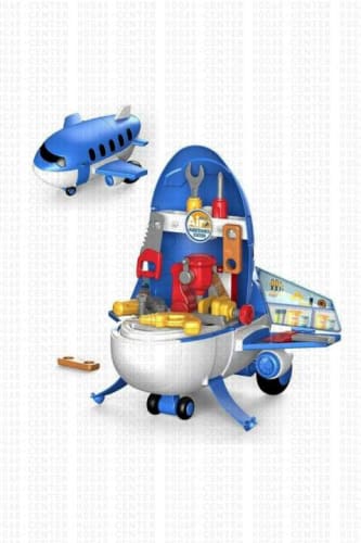 Plastic tooling aircraft 47x22x25 cm
