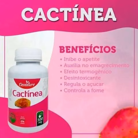Denature Cactinea cápsulas 500 mg