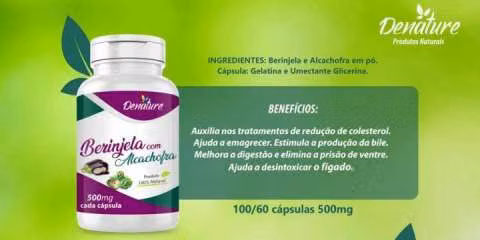Denature berenjena con alcachofa