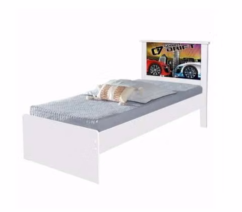 Cama drift con cabecera 80x190 abba s/ auxiliar