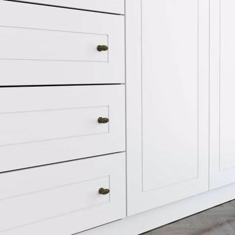 Ropero 6 puertas americano henn blanco hp abba