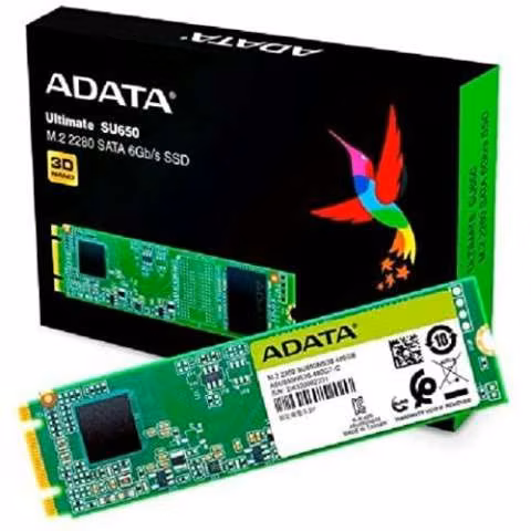 HD SSD M.2 480gb Adata SU650