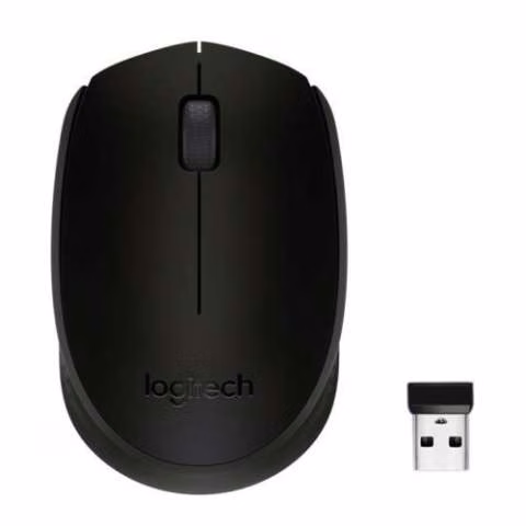 Mouse wireless Logitech M170 negro