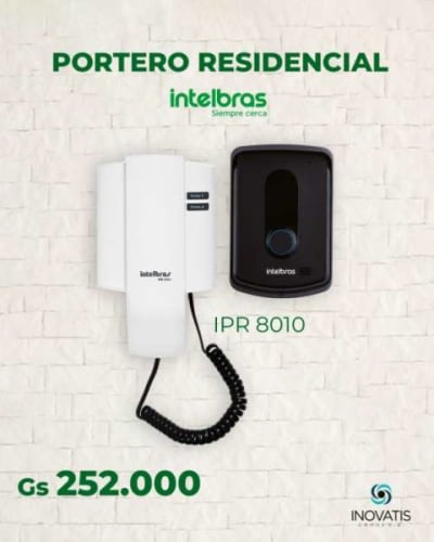 Portero residencial Intelbras IPR 8010
