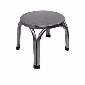 Silla butaca aluminio redonda 30 cm