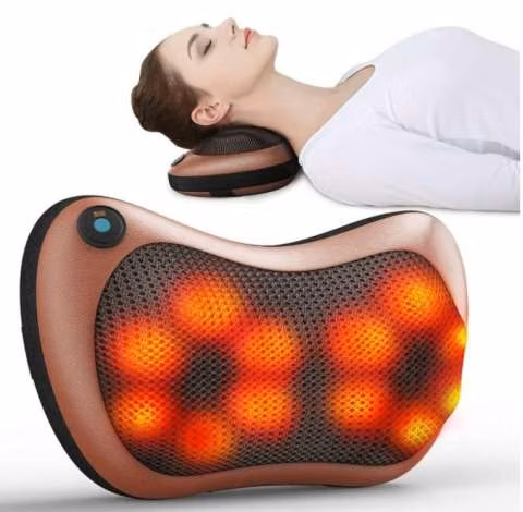 Almohada masajeadora portátil multifunción