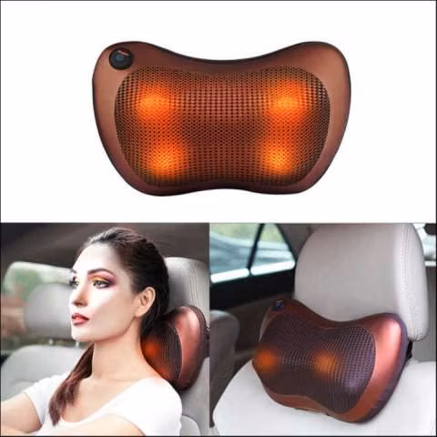 Almohada masajeadora portátil multifunción