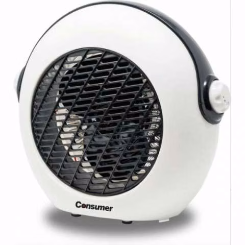 Estufa caloventilador Consumer CMRCV negro