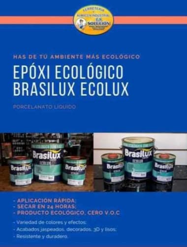 Porcelanato líquido ecológico Brasilux Ecolux