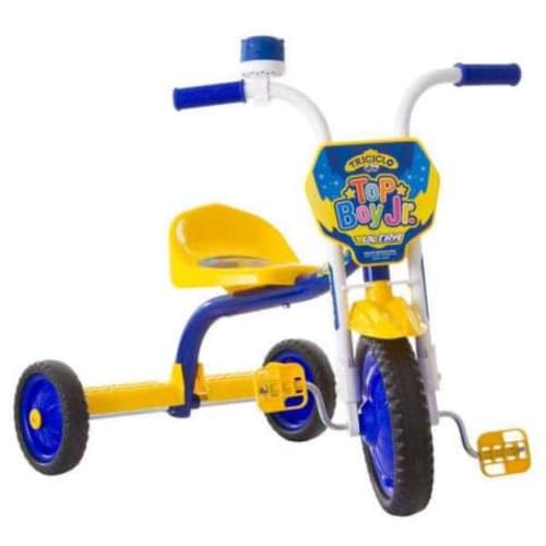 Tricycle top Boy Jr ultra bikes blue yellow