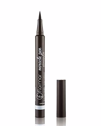 Delineador en pincel marron miracle pen slim touch brown 003-