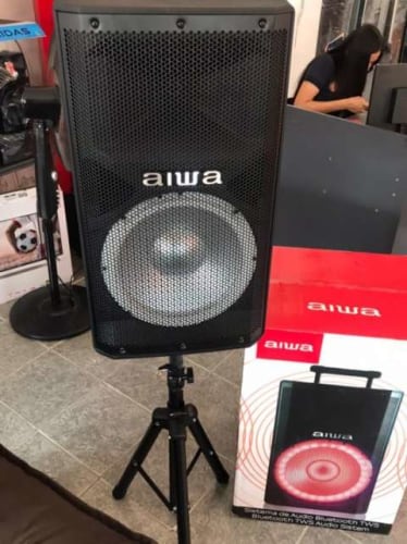 Aiwa Active speaker TSP12K c/ tripod