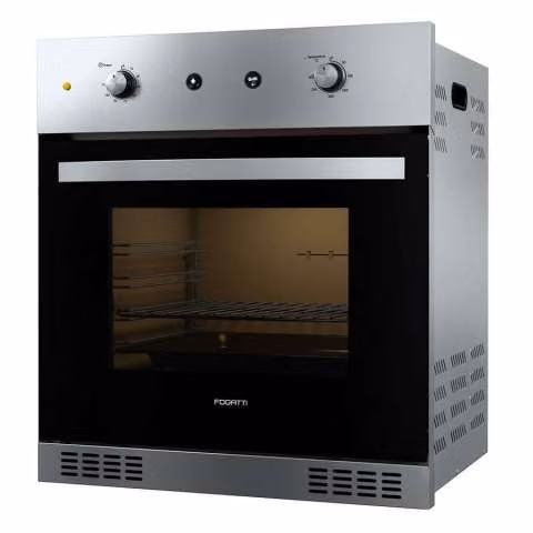 Horno de empotrar f litros fogatti inox abba