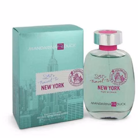 Mandarina duck let's travel to new york for woman eau de toilette 100ml