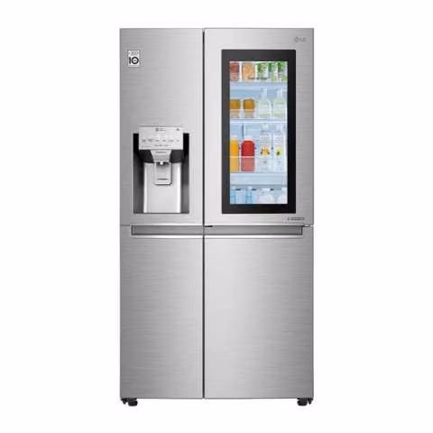 Heladera lg 690lts ls74sxs side by side inox