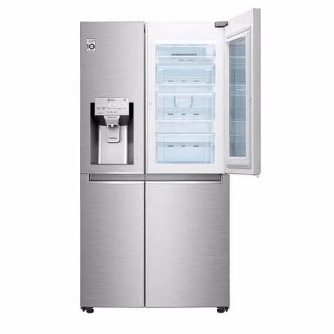Heladera lg 690lts ls74sxs side by side inox