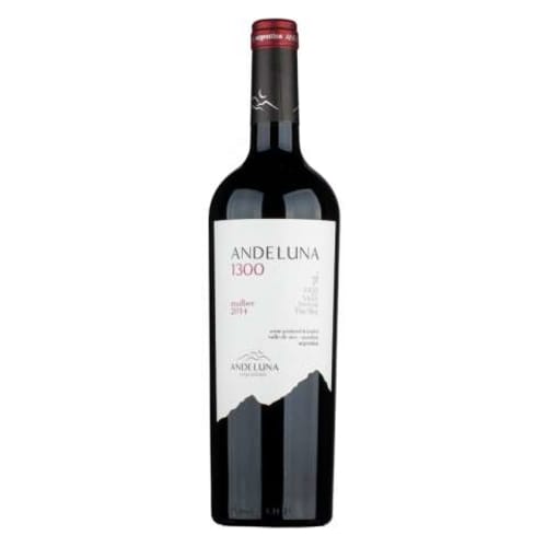 Vino argentino tinto andeluna 1300 malbec 750ml