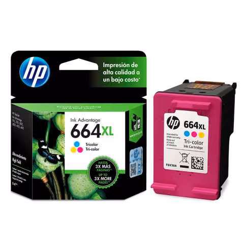 Cartucho hp 664xl color