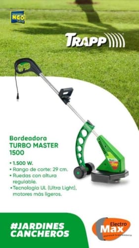 Trapp 1.800W borer with wheels