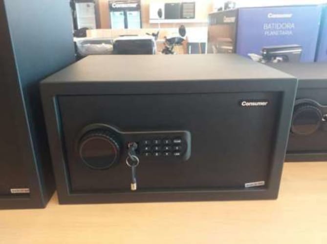 Digital security boxes with lcd