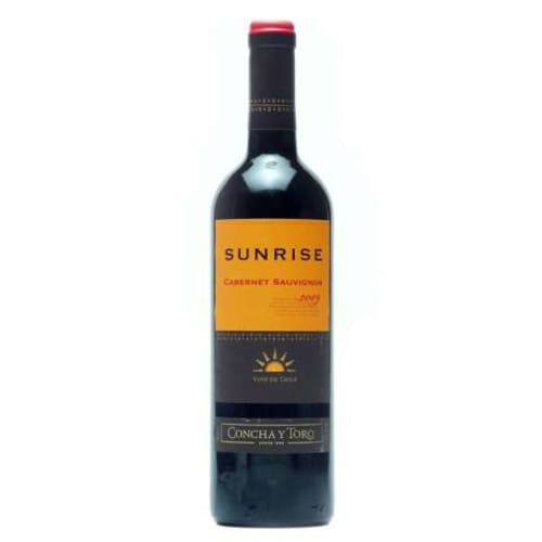 Vino chileno tinto concha y toro sunrise cabernet sauvignon 750ml