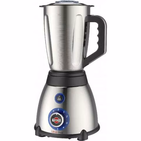 Licuadora Tokyo Licua inox 1,5 litros pica hielo 5 velocidades 500W