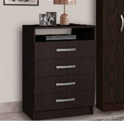 Comfortable antonella 4 brown drawers