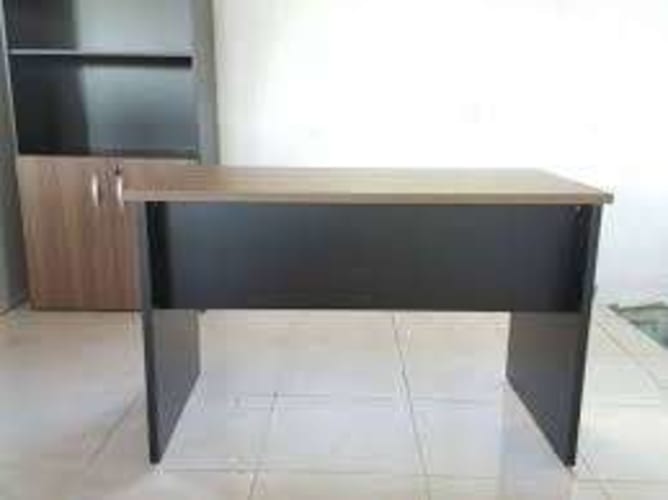Desk 25 mm 120x60 cm black walnut