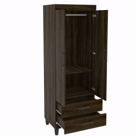 Ropero politorno Anhembi 2 puertas 2 cajones  - Imagen 2