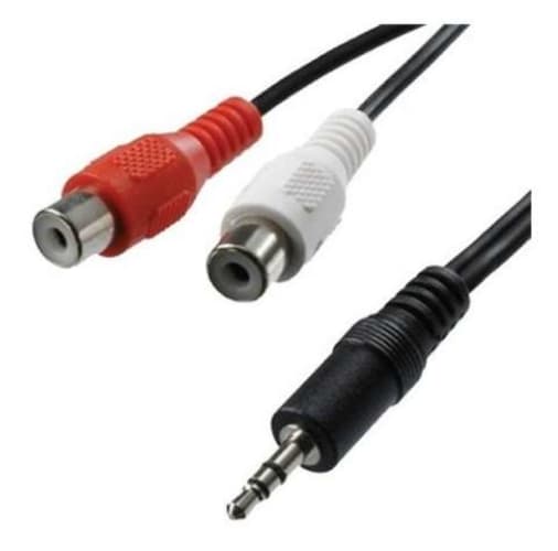 Audio cable aux p2 to 3 rca 1.2 meters