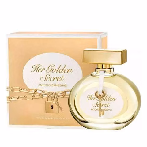 Antonio banderas her golden secret eau de toilette 50ml