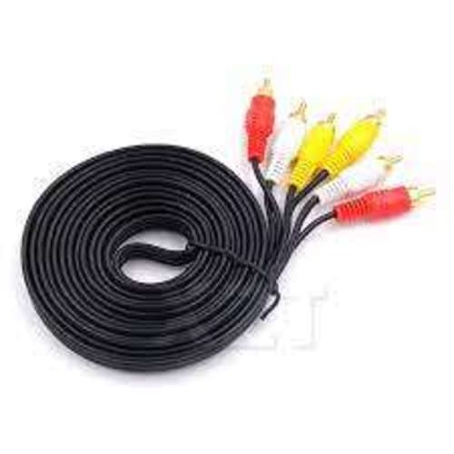 Audio cable aux p2 to 2 rca audio 5 mts