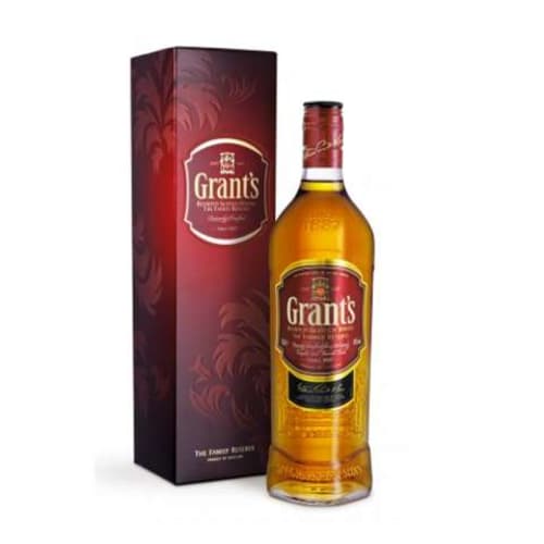 Whisky grant's 8 anos litro c/caixa
