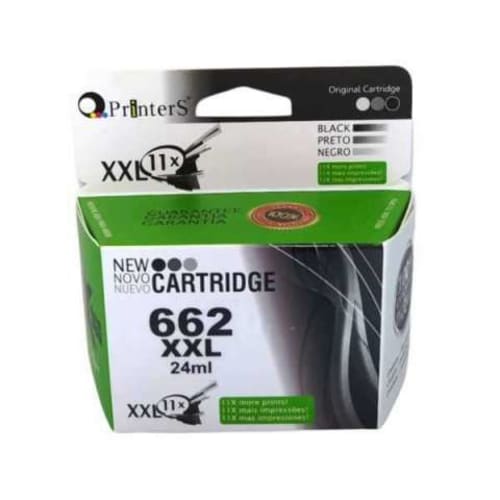 Cartridge comp. XL Printers 662 Black